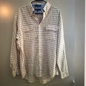 Tommy Hilfiger XL Dress Shirt Button Down 100% Cotton